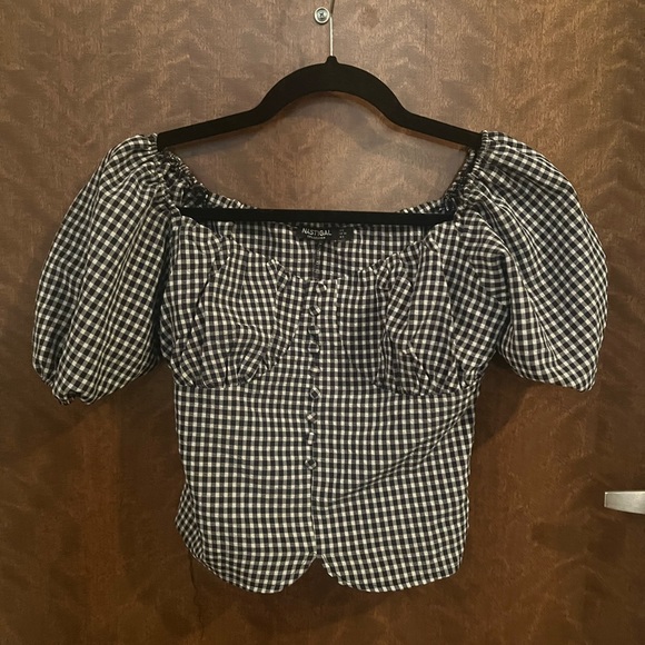 Gingham nasty gal top - Picture 1 of 3